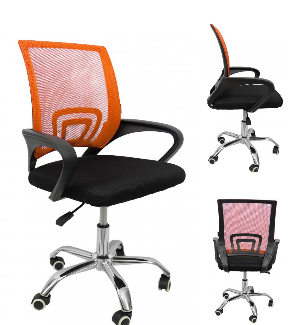 Крісло офісне комп'ютерне Bonro В-619 Оранжевий (4211) - фото 2 Крісло офісне комп'ютерне Bonro В-619 Оранжевий (4211) - фото 2