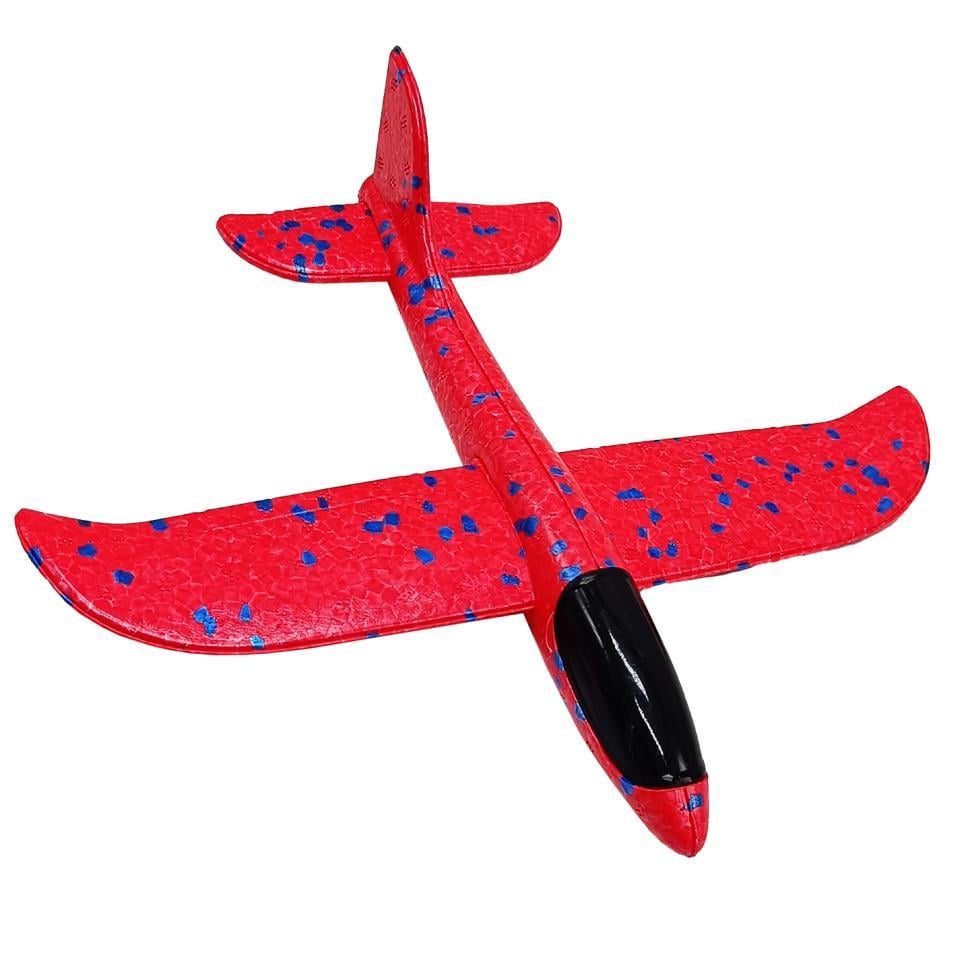 Дитячий ігровий Літак-планер C28001 метальний 48 см Red (26320735)