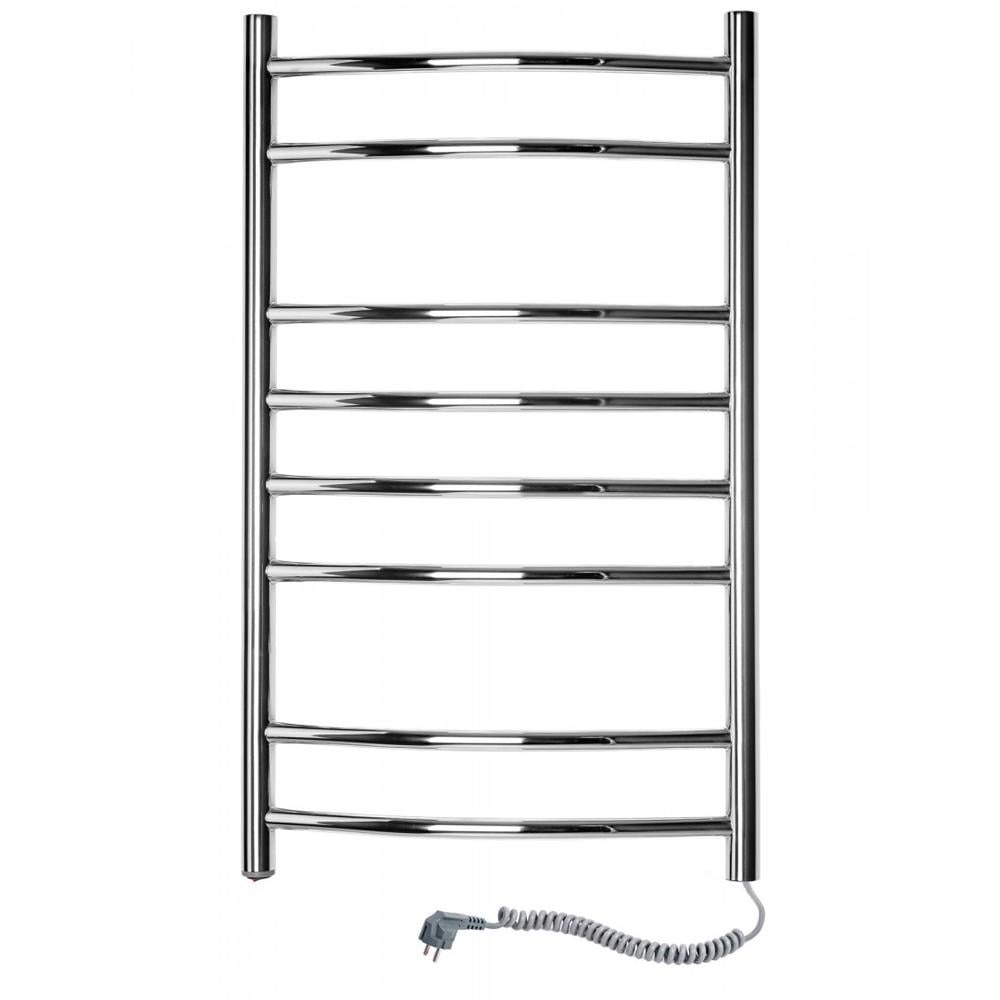 Полотенцесушитель электрический SANTAN Лестница Камелия правосторонняя нержавеющая сталь 480х800 мм (113207)