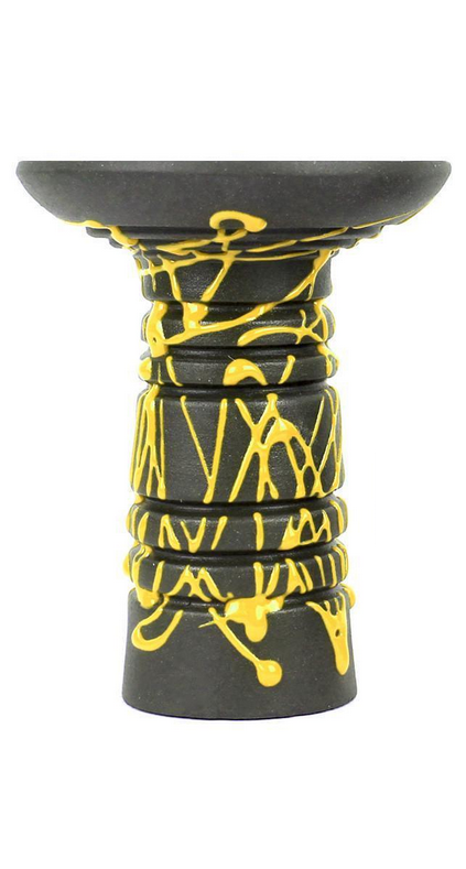 Чаша для кальяна Gusto Bowls Alien Glaze Желтый