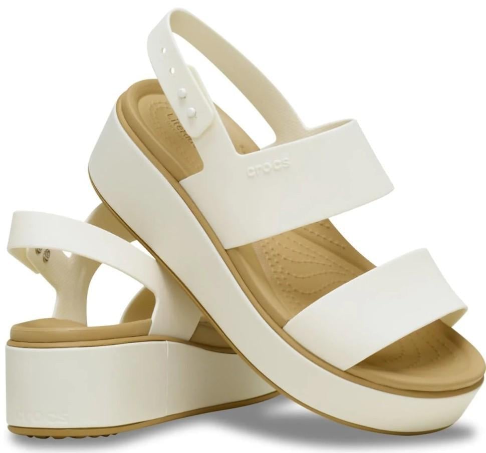 Сандалії жіночі Crocs Brooklyn Matte Wrap Low Wedge Chalk Tan р. 36-37 Білий (25628) Сандалії жіночі Crocs Brooklyn Matte Wrap Low Wedge Chalk Tan р. 36-37 Білий (25628)