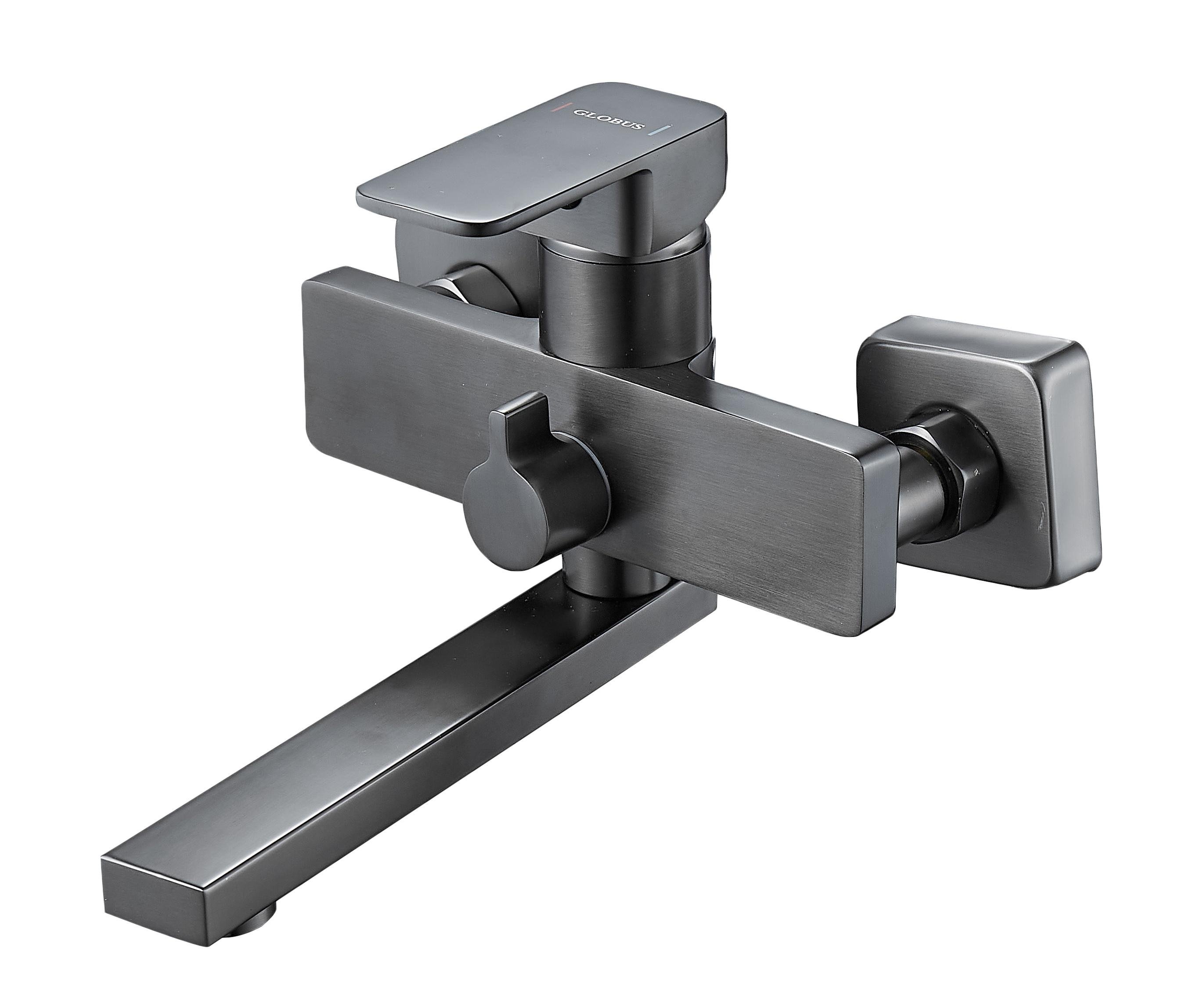 Смеситель для ванной Globus Lux Milano GLM-0102N-11-GRAPHITE (000027887)