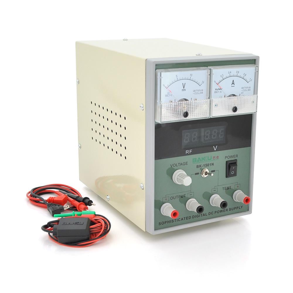 Блок питания BAKKU BK 1501N с цифровой индикацией (DR011208)