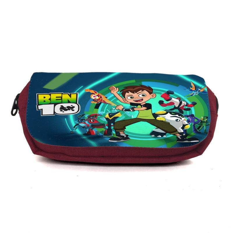 Пенал школьный Ben 10 BTN-007 Бордовый (1643883935) Пенал школьный Ben 10 BTN-007 Бордовый (1643883935)
