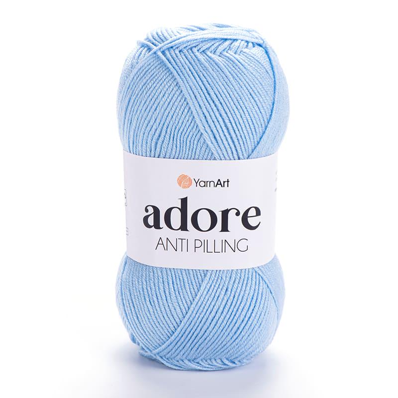 Пряжа YarnArt Adore 340 Голубой