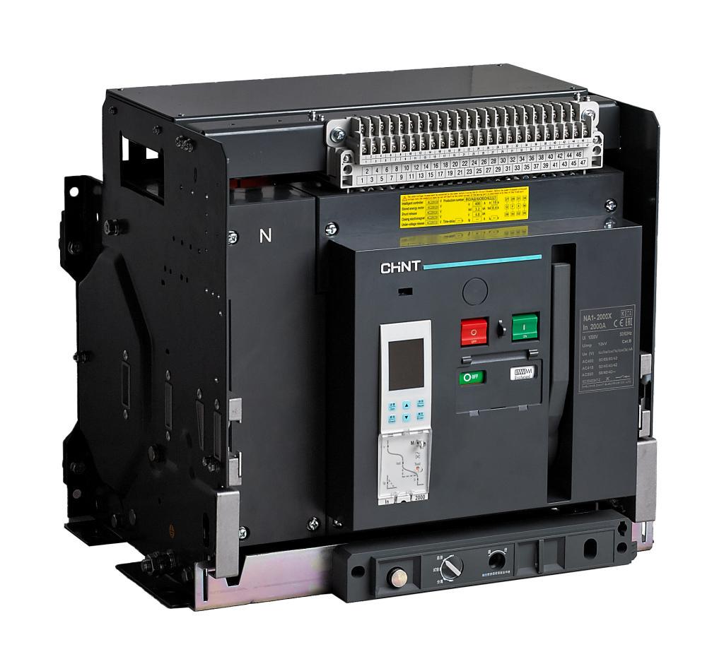 Автоматический выключатель воздушный CHINT NA1-3200X-3200M/3P MO-FX AC220/230 мотопривод стационарный (00000061047)