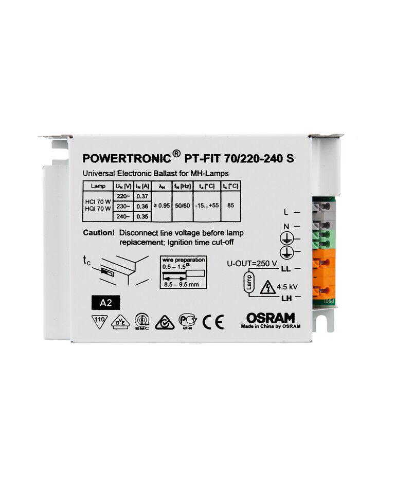 Блок питания для светодиодов Osram POWERTRONIC PT-FIT S80W 220-240V PT-FIT 70 (4008321386649) - фото 3