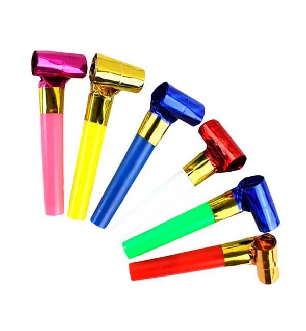 Дудки язычки Color 6 см 10 шт. (513982)