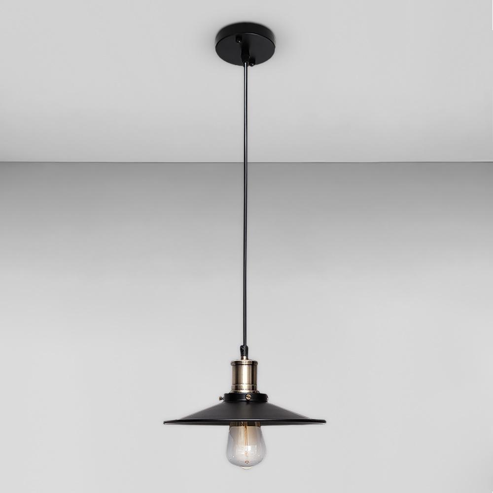 Люстра подвесная Лофт Light House LS-18675-1 BK 260 сатин Черный