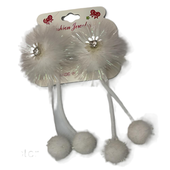 Набір шпильок для волосся Stenson WW02121 2 шт. White (14197362)