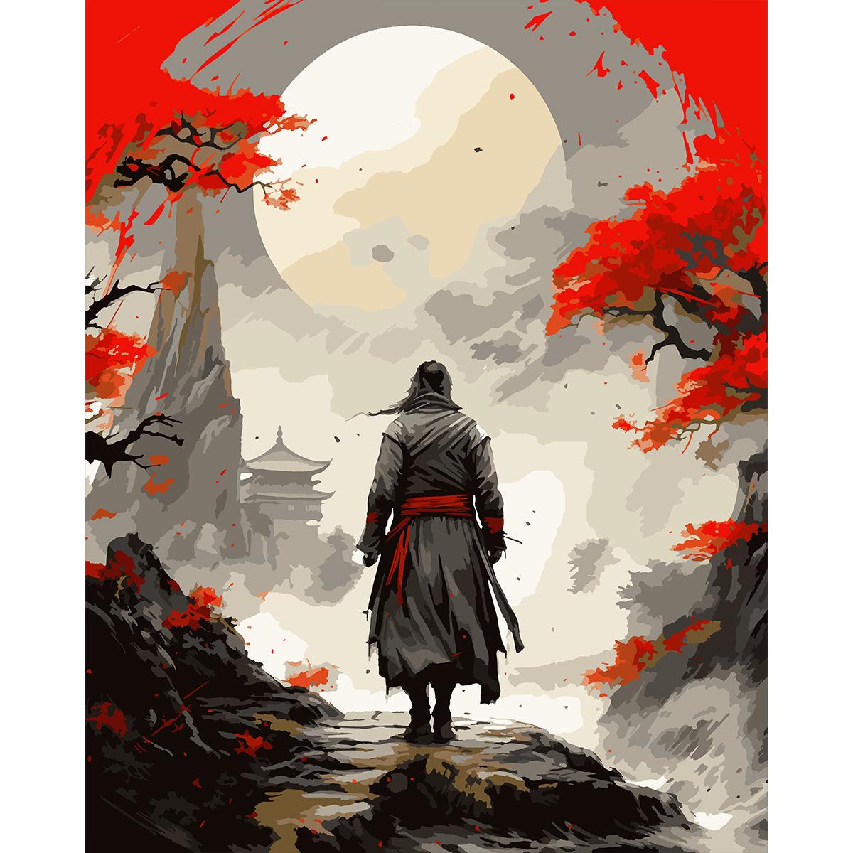 Картина по номерам Santi Путь самурая 40x50 см (Top-955382)