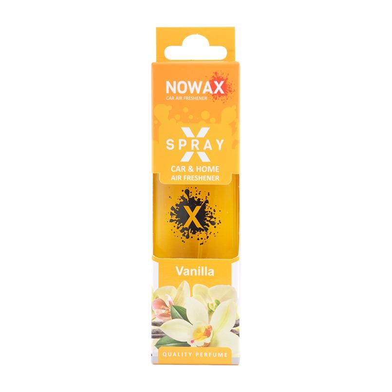 Ароматизатор Nowax X Spray Vanilla з розпилювачем 50 мл (NX07591)