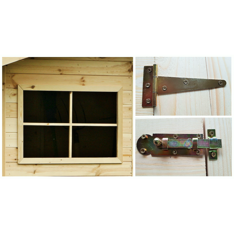 Сарай дерев'яний C200/1 180х90х210 см (29060005) - фото 2 Сарай дерев'яний C200/1 180х90х210 см (29060005) - фото 2