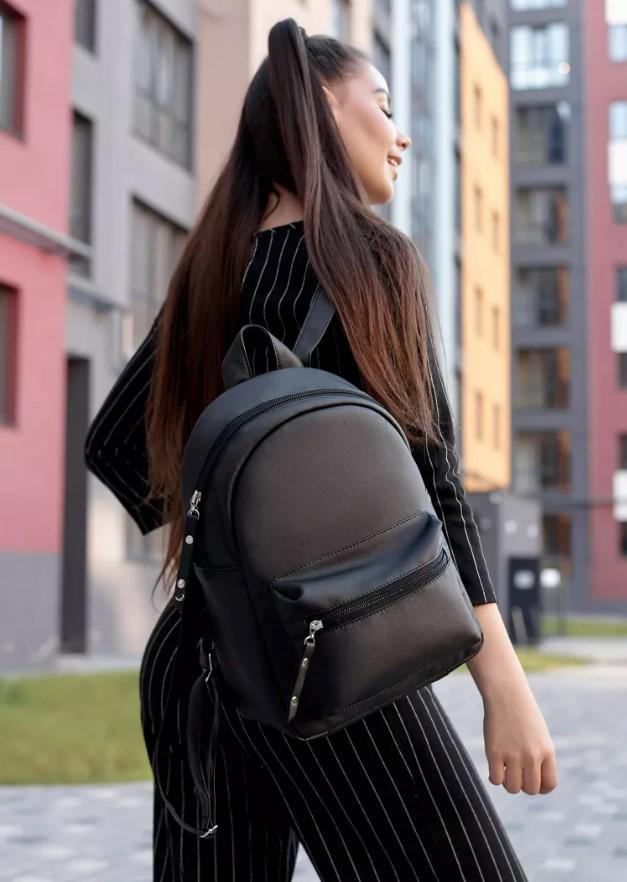 Рюкзак жіночий Sambag Talari MSH Чорний (12212001e) - фото 2 Рюкзак жіночий Sambag Talari MSH Чорний (12212001e) - фото 2