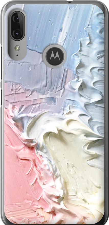 Чехол на Motorola Moto E6 Plus Пастель v1 (3981u-1780-42517)