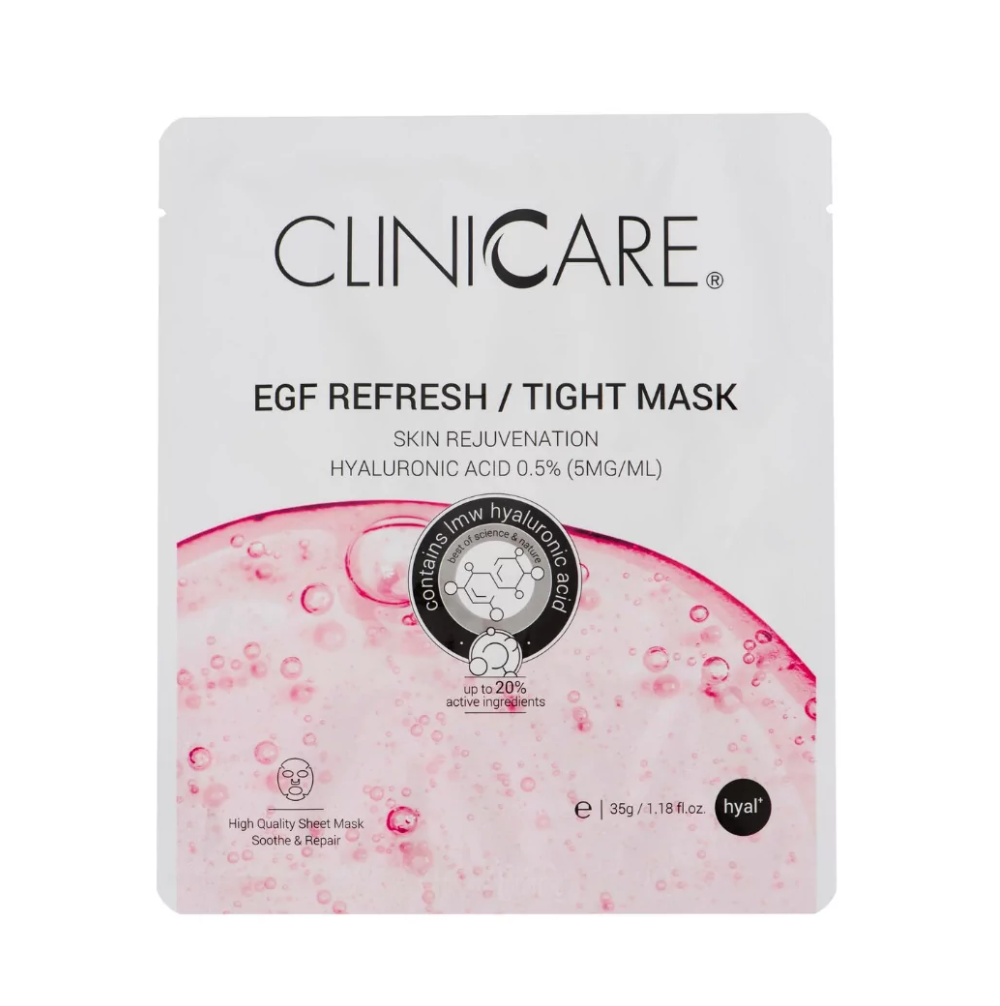 Ліфтинг-маска регенерувальна ClinicCare Egf Refresh/Tight Lifting Mask з 0,5% гіалуроновою кислотою 35 г