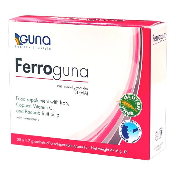 Микроэлемент Железо Guna Ferroguna 1,7 g 28 sachet (000026185)