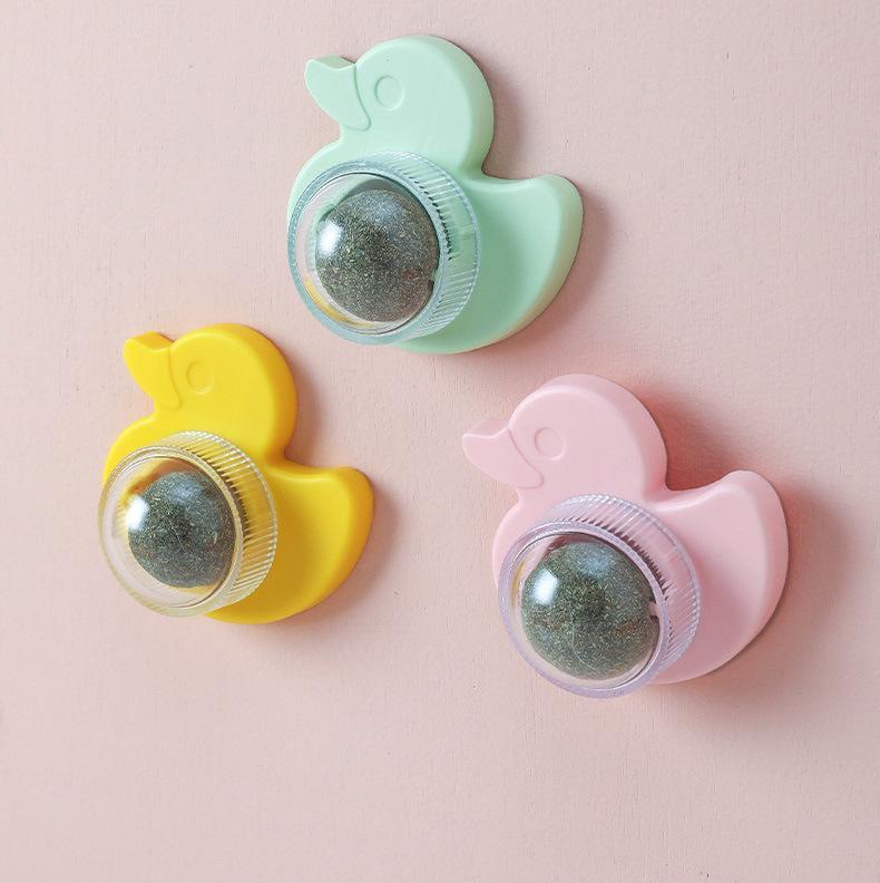 Іграшка з м'ятою для котів Качечка 10812 7,7х7,4х3,5 см Зелений (4570699) - фото 6 Іграшка з м'ятою для котів Качечка 10812 7,7х7,4х3,5 см Зелений (4570699) - фото 6