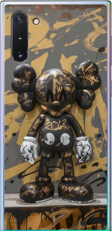 Чехол на Samsung Galaxy Note 10 Bronze kaws (6097t-1718-42517)