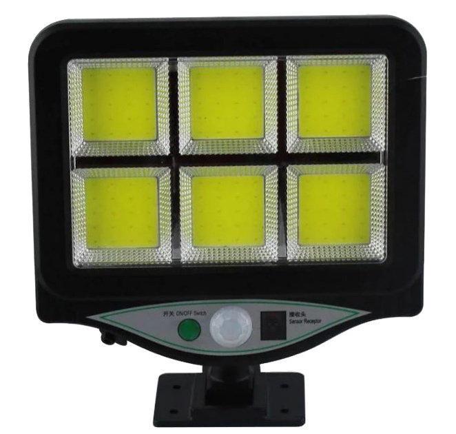 Ліхтар вуличний на сонячній батареї UKC BK-128-6COB IP65 з пультом (32407919)