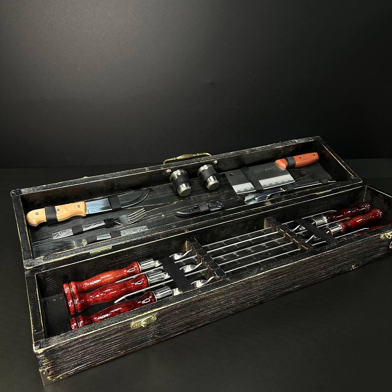 Набор шампуров в кейсе Black Box X-5 S1 - фото 2