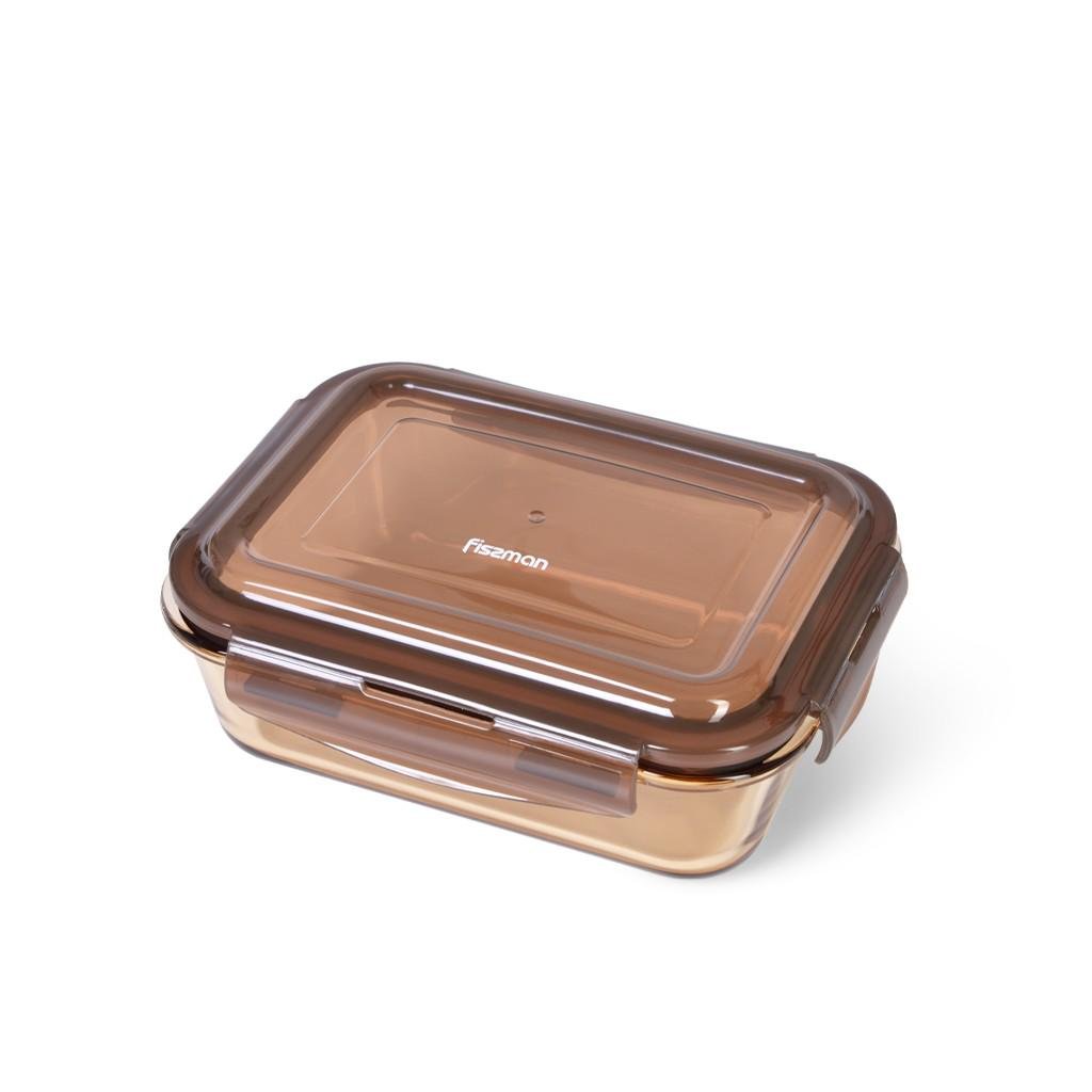 Харчовий контейнер Fissman скляний 640 мл (6524fiss)