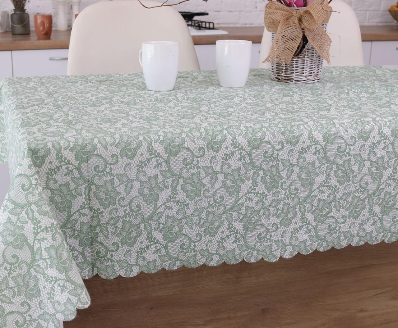 Скатертина для прямокутного столу вінілова 140x220 см (2248982096)