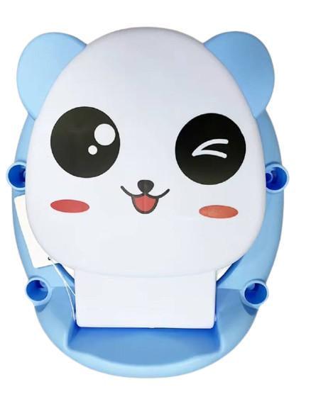 Горщик дитячий Panda Baby у формі унітазу Блакитний (87274579)