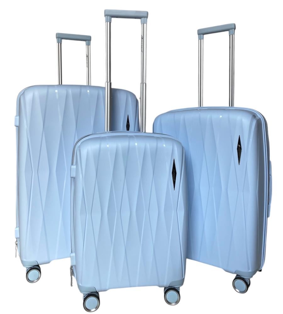 Набор чемоданов Madisson Snowball 51103 Голубой (31219073)