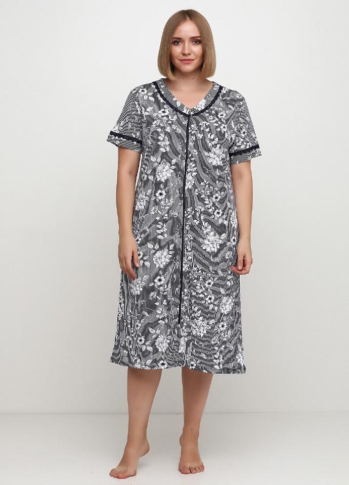 Халат Romeo Life 3ХL темно-Синий (7330)