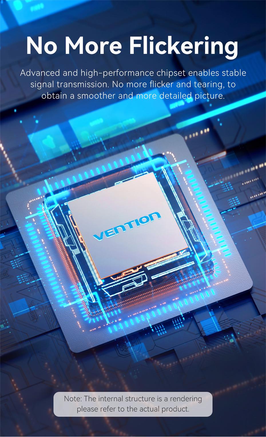 Комутатор HDMI Vention 5x1 з виведенням звуку Toslink 3,5 мм 4K 60Hz HDR HDMI 2.0 алюмінієвий з пультом ДК Синій (AKDL0) - фото 11 Комутатор HDMI Vention 5x1 з виведенням звуку Toslink 3,5 мм 4K 60Hz HDR HDMI 2.0 алюмінієвий з пультом ДК Синій (AKDL0) - фото 11