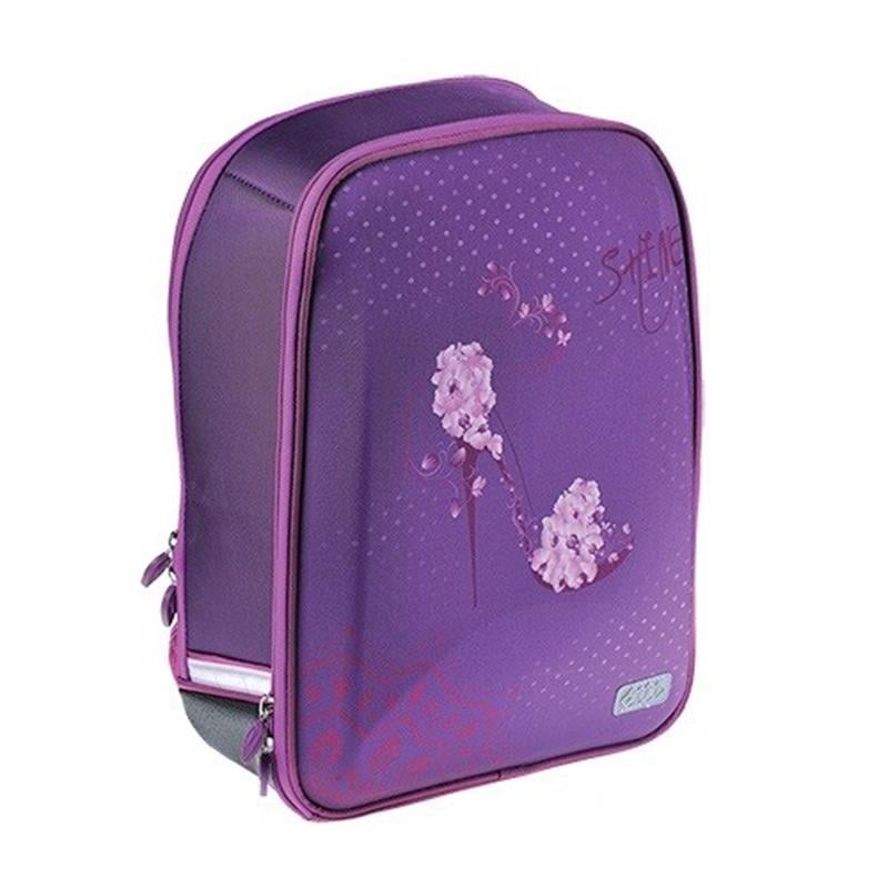 Ранець розкладний ZiBi Shell Shine 28х38х13 см Фіолетовий (ZB160116SH)