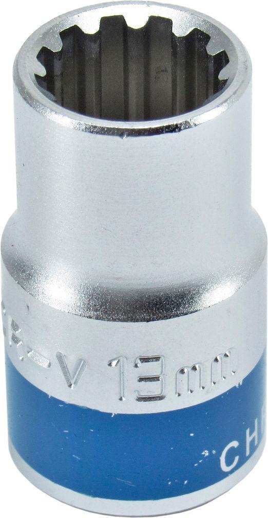 Головка торцевая низкая двенадцатигранная KING ROY Spline 1/2 13 мм (30164-13)