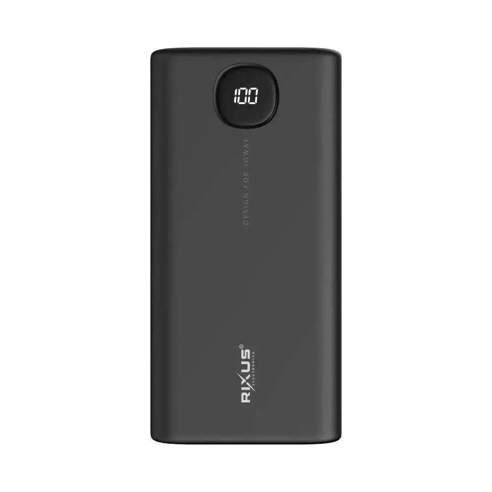 Повербанк Rixus RXPB40 40000 mAh 18W Black (md-17459)