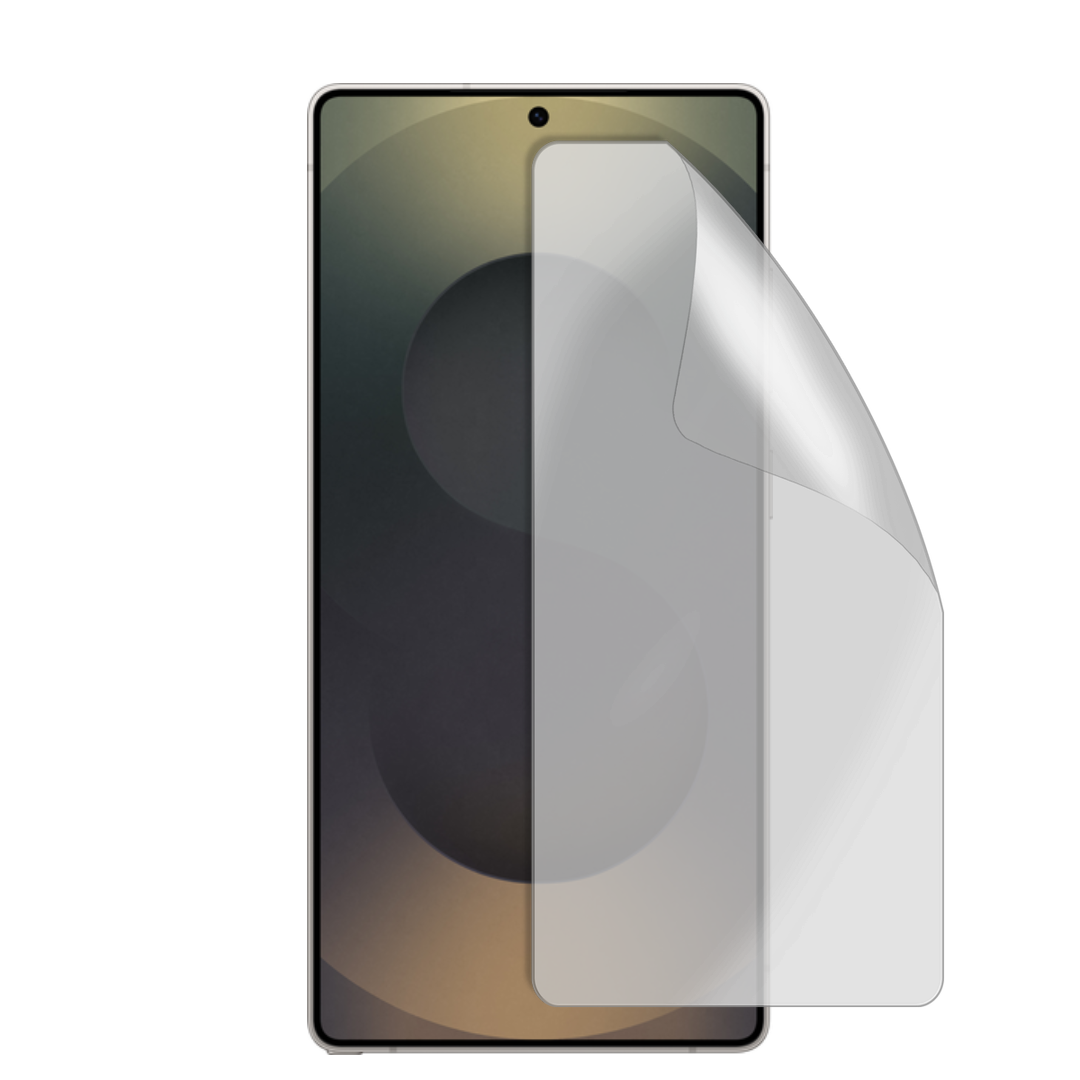 Защитная гидрогелевая глянцевая пленка Антишпигун на экран смартфона Samsung Galaxy S25 Ultra (HF-AC02SNG-001-158)