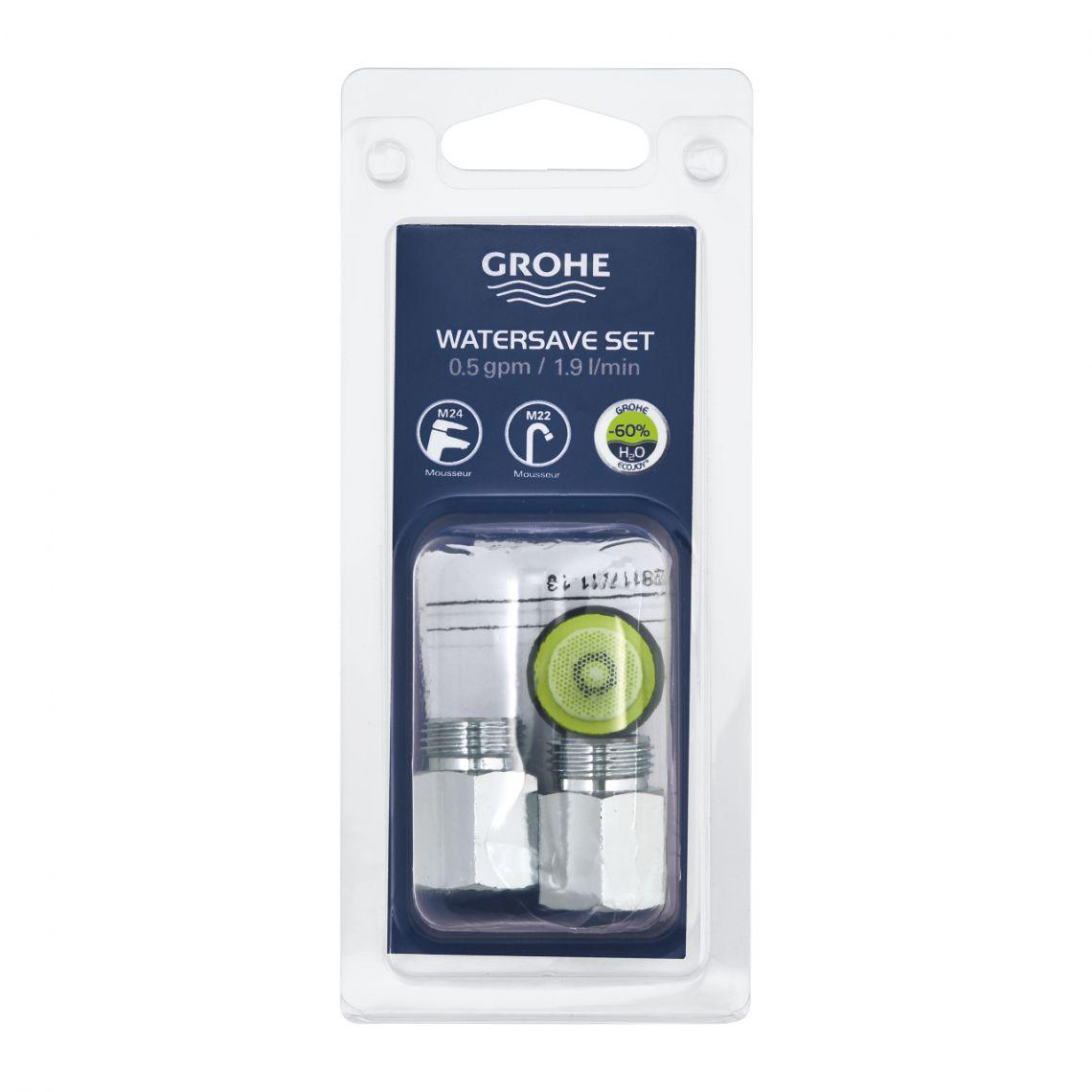 Комплект Grohe для ограничения расхода воды на 1,9 л/мин (48190000) - фото 2