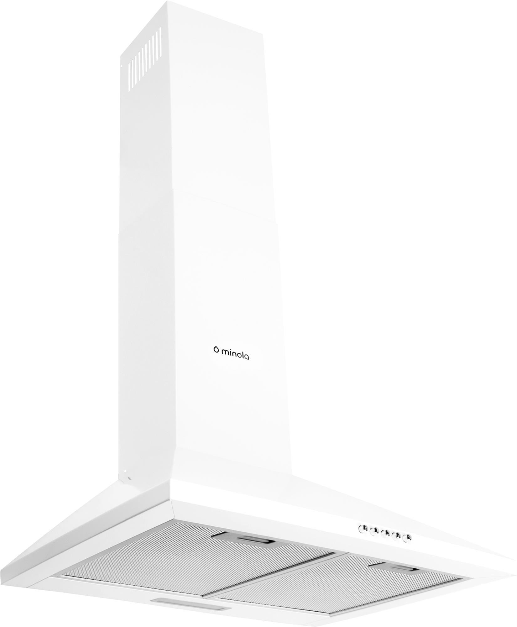 Кухонная вытяжка купольная Minola HK 5214 WH 700 LED White - фото 2 Кухонная вытяжка купольная Minola HK 5214 WH 700 LED White - фото 2