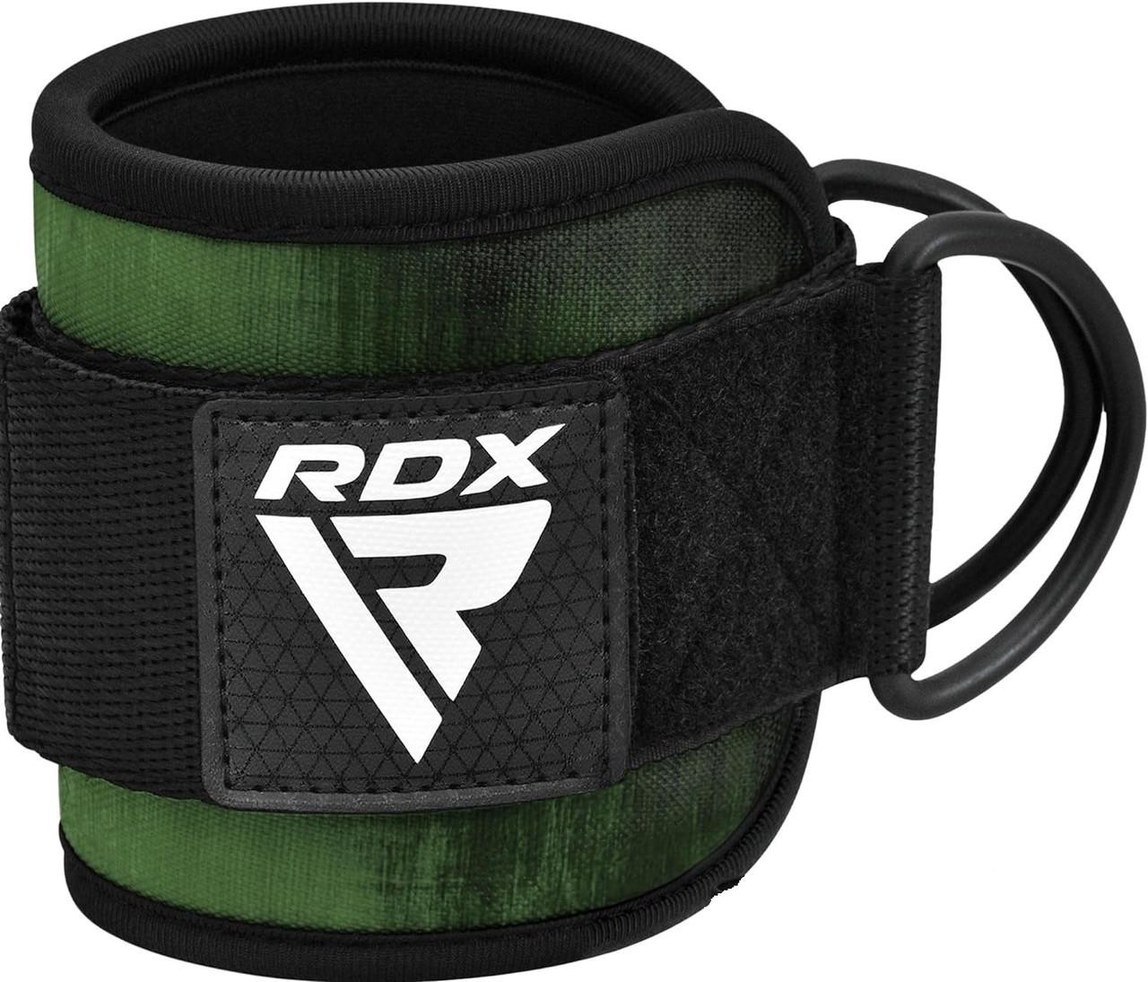 Манжеты на щиколотке RDX A4 Gym Ankle Pro Army Green Pair (A-013031) - фото 4 Манжеты на щиколотке RDX A4 Gym Ankle Pro Army Green Pair (A-013031) - фото 4