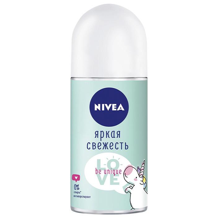 Антиперспірант Nivea Deo love be unique Яскрава свіжість 50 мл (1645524495)