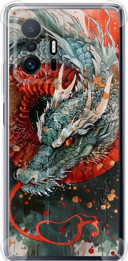 Чехол на Xiaomi 11T Стихия огня (6101sp-2487-42517)