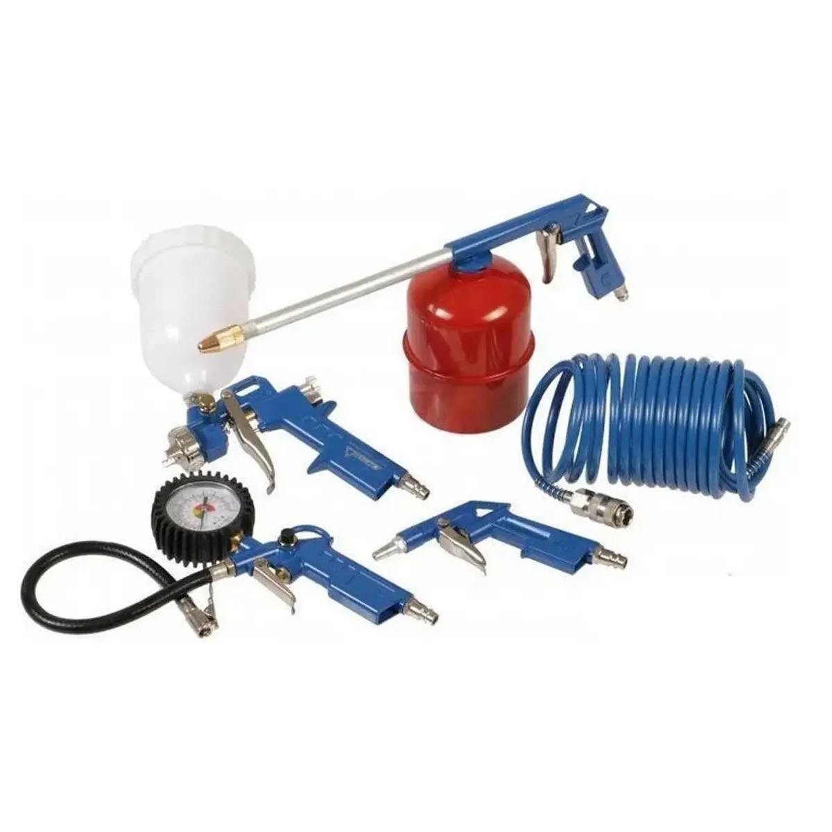 Набір пневмоінструментів Werk KIT-5G 5 пр. Набір пневмоінструментів Werk KIT-5G 5 пр.