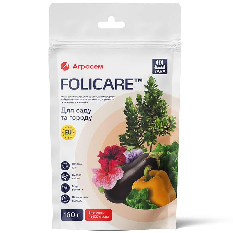 Удобрение для сада и огорода Yara Folicare 180 г (00090)