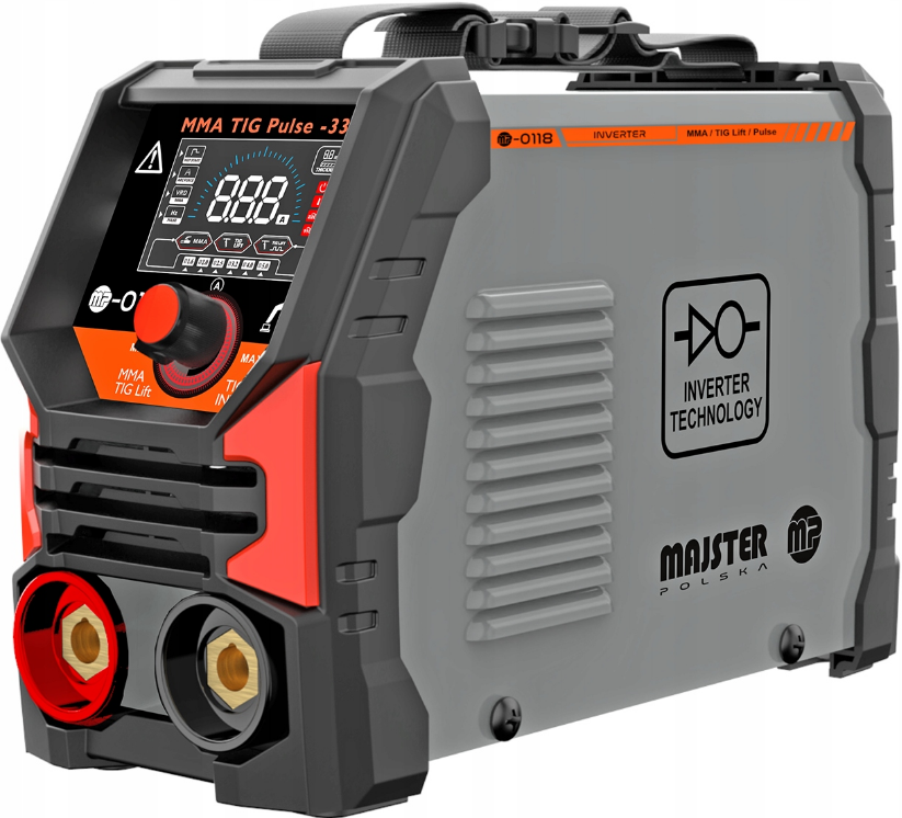 Апарат зварювальний інверторний Majster Polska TIG IGBT MMA 330A (MP011812) - фото 4 Апарат зварювальний інверторний Majster Polska TIG IGBT MMA 330A (MP011812) - фото 4