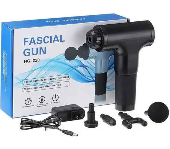 Вибромассажер для мышц Fascial Gun HG-320 (2079276493) - фото 4