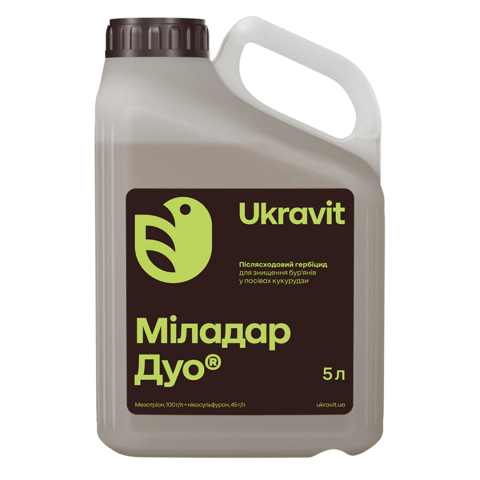 Гербіцид UKRAVIT "Міладар" Дуо 5 л (15429293)