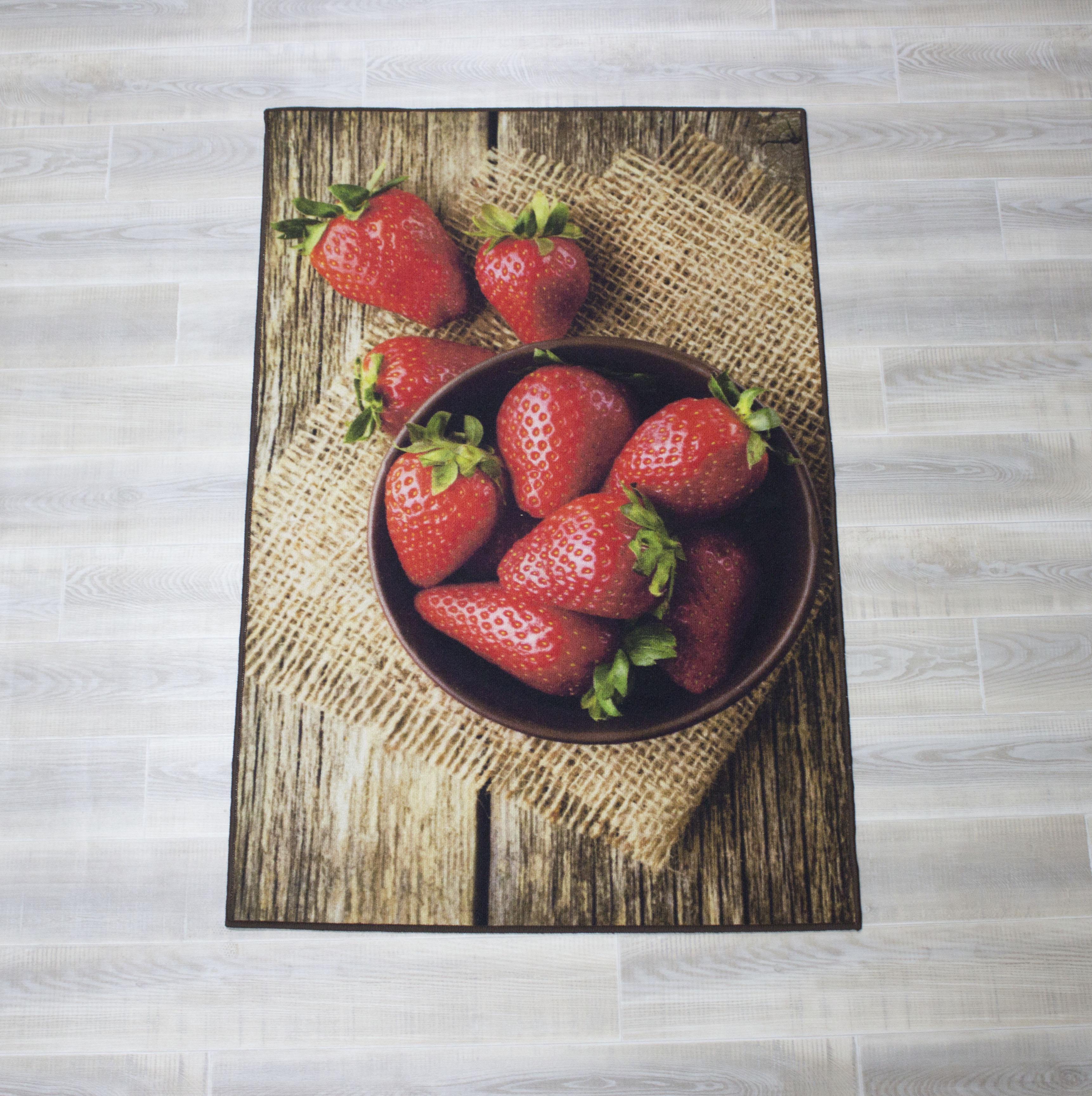 Коврик Print Digital 100x150 см Клубника (24170631) - фото 3