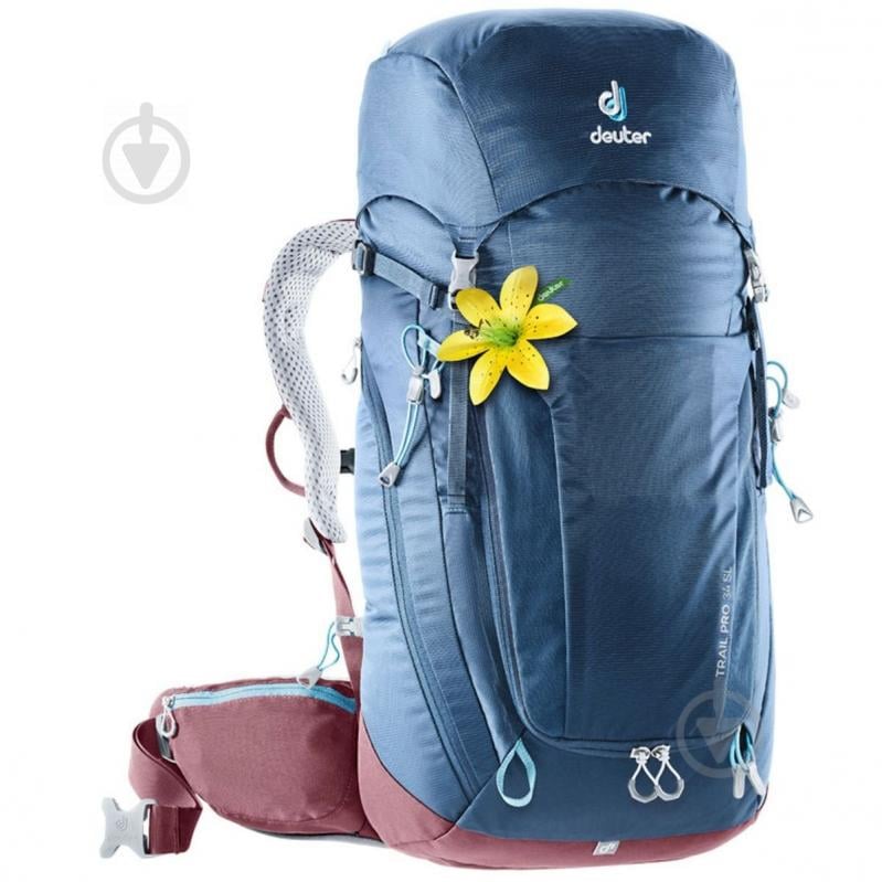 Рюкзак Deuter Trail Pro 34 SL Midnight-Maron (1052-3441219 3523) Рюкзак Deuter Trail Pro 34 SL Midnight-Maron (1052-3441219 3523)