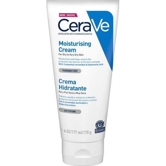 Крем для обличчя та тіла CeraVe Moisturizing Cream для сухої та дуже сухої шкіри 177 мл (315)