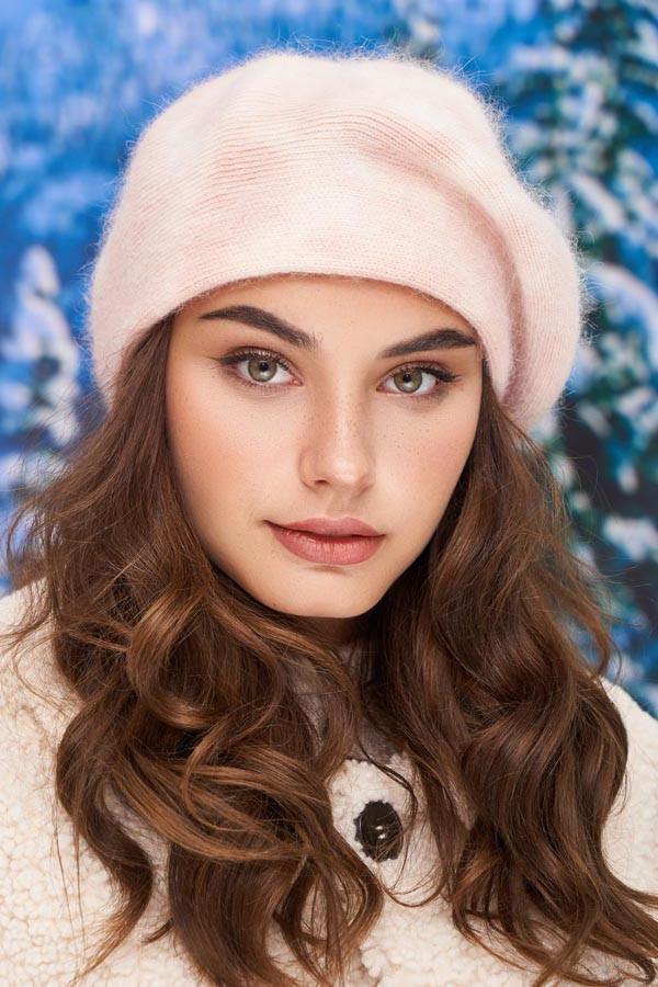 Берет женский шерстяной Braxton Фиби тай-дай Кремовый (6010-2/26479136)