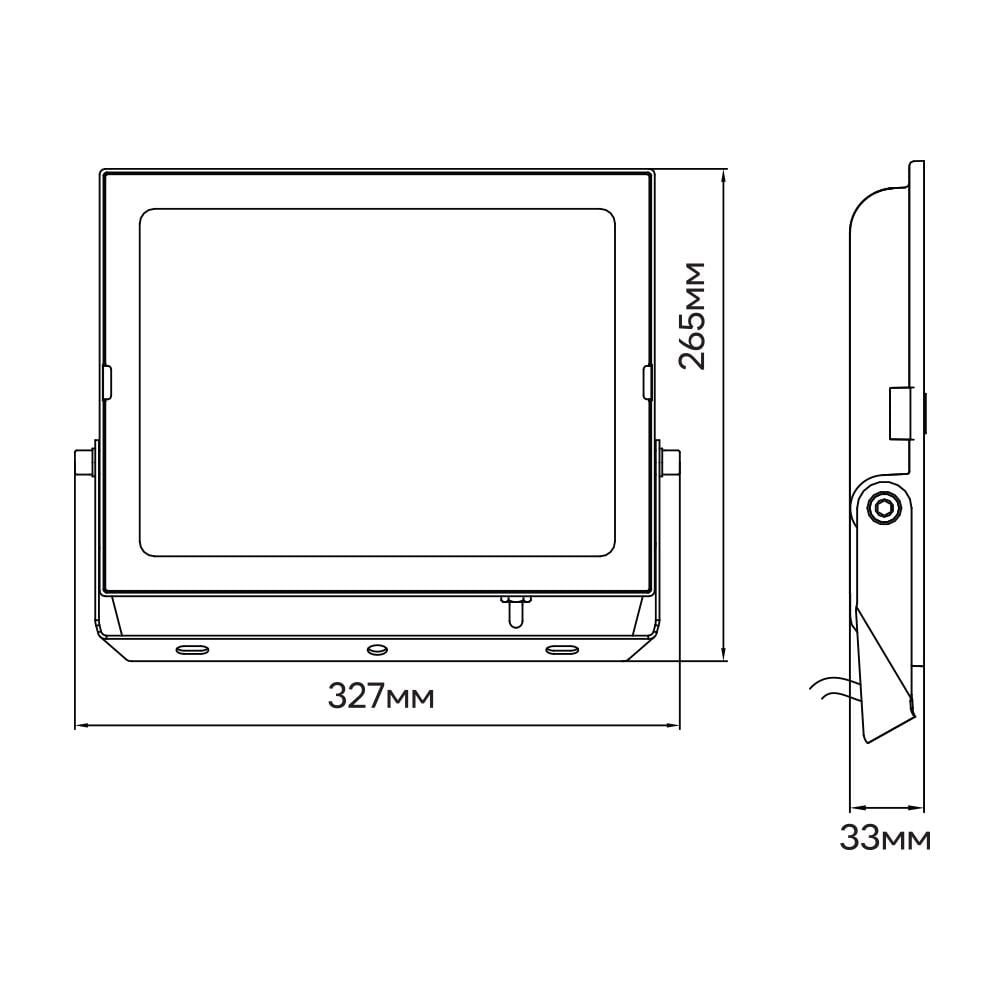 Светодиодный прожектор Ardero LL-1150ARD 150W 13500Lm 6500K - фото 4